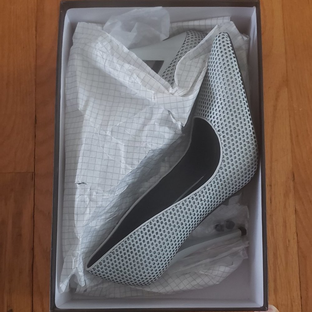 Greyish Black Lamb Heels - Picture 3 of 11